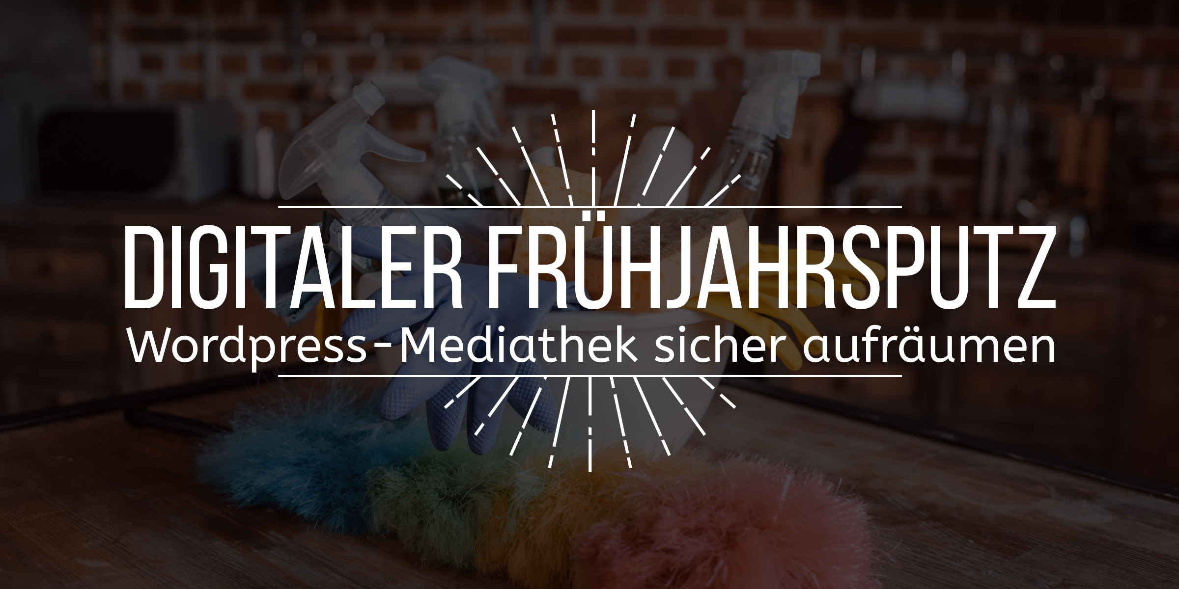 Digitaler Frühjahrsputz: So räumen Sie Ihre WordPress Mediathek sicher auf